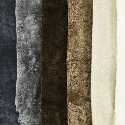 Lamino Pall Fårskinn/Oljad Ek, Scandinavian Grey