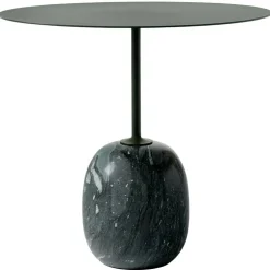 Lato LN9 Bord Oval, Deep Green / Verde Grigio Marble