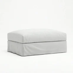 Le Grand Air Fotpall Bomull, Vit