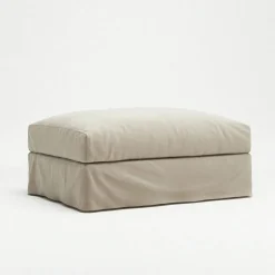 Le Grand Air Fotpall Bomull, Beige