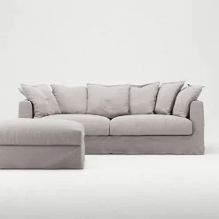 Le Grand Air Fotpall Linne, Misty Grey