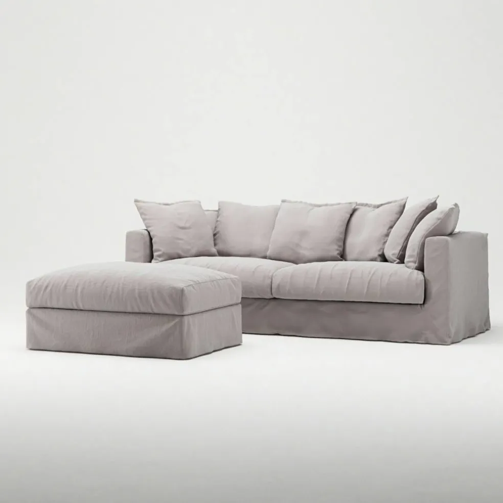 Le Grand Air Fotpall Linne, Misty Grey