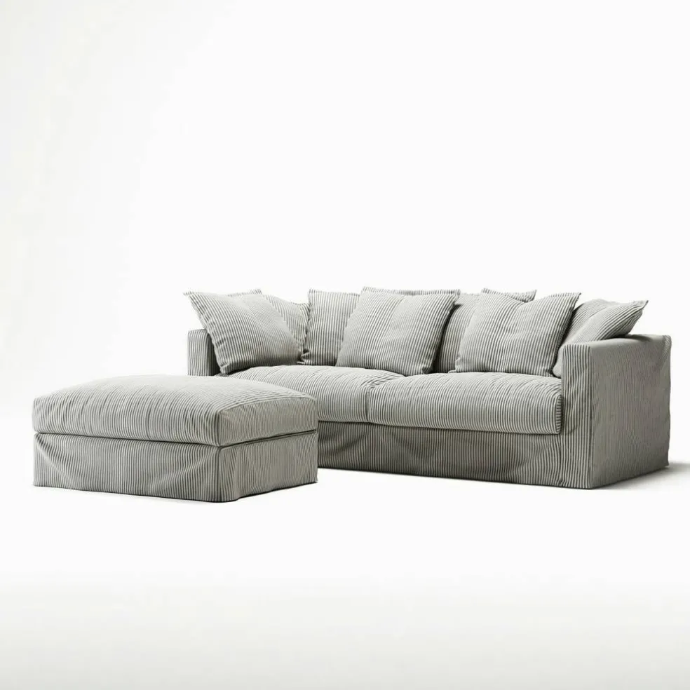 Le Grand Air Fotpall Linne, Ash Stripe