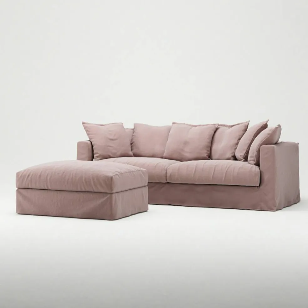 Le Grand Air Fotpall Linne, Tender Blush
