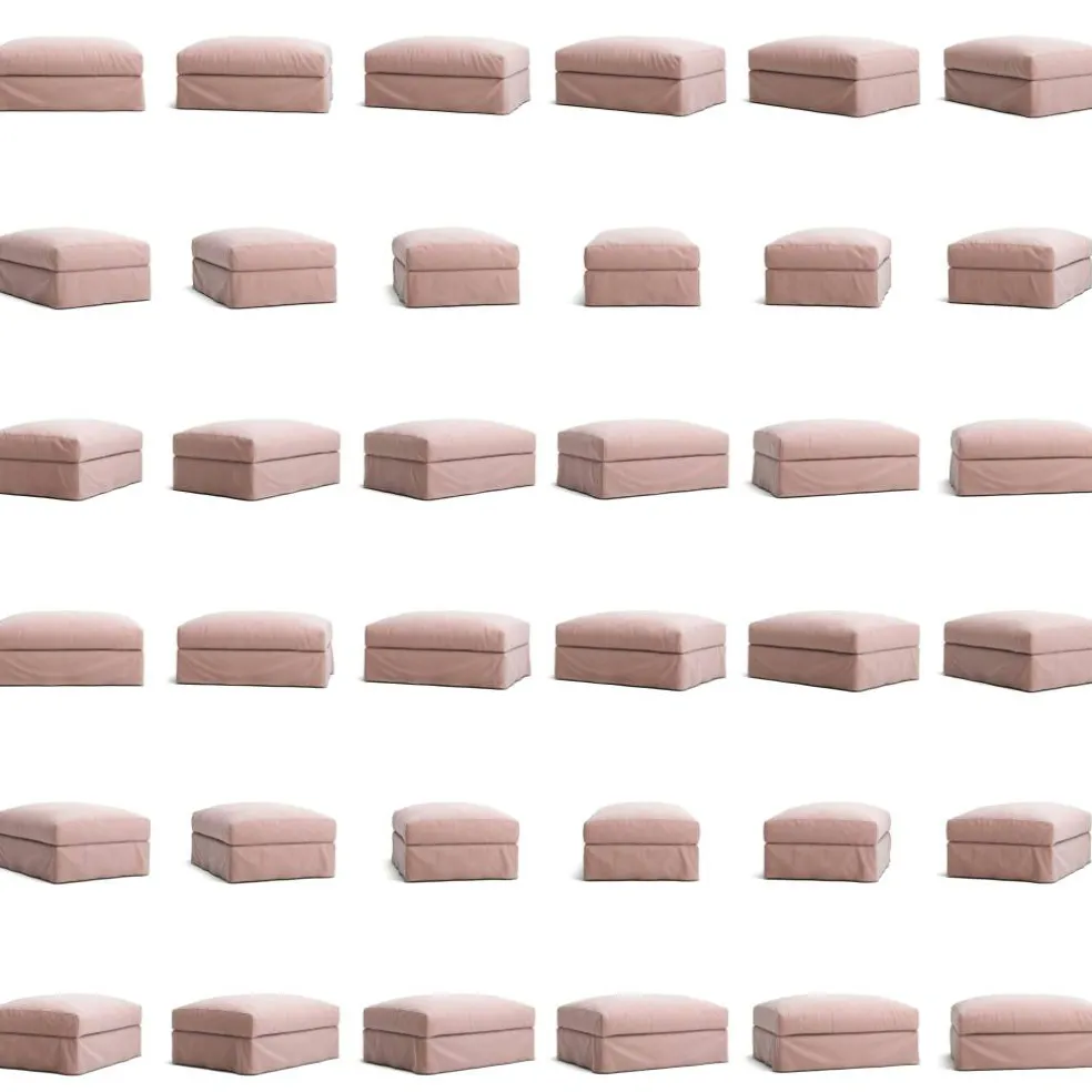 Le Grand Air Fotpall Linne, Tender Blush