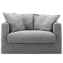 Le Grand Air Love Seat Bomull, Ljusgrå