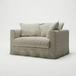 Le Grand Air Love Seat Linne, Natural Blonde