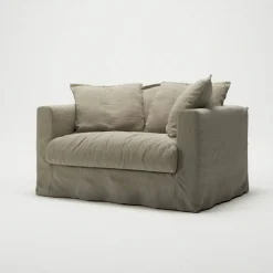 Le Grand Air Love Seat Linne, Savage Linen