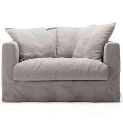 Le Grand Air Love Seat Linne, Misty Grey