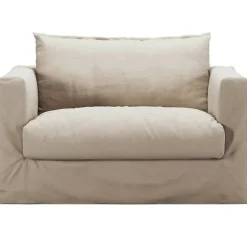 Le Grand Air Nou Love Seat Bomull, Beige