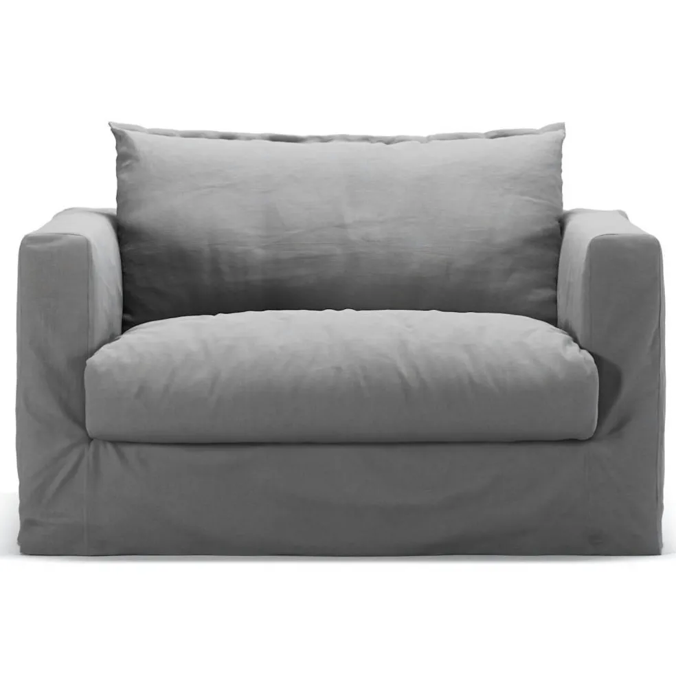 Le Grand Air Nou Love Seat Bomull, Ljusgrå