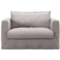 Le Grand Air Nou Love Seat Linne, Misty Grey