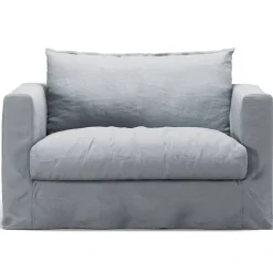 Le Grand Air Nou Love Seat Linne, Nordic Sky
