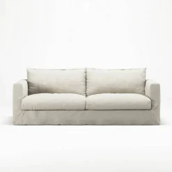 Le grand Air Nou 3-Sitssoffa Linne, Creamy White