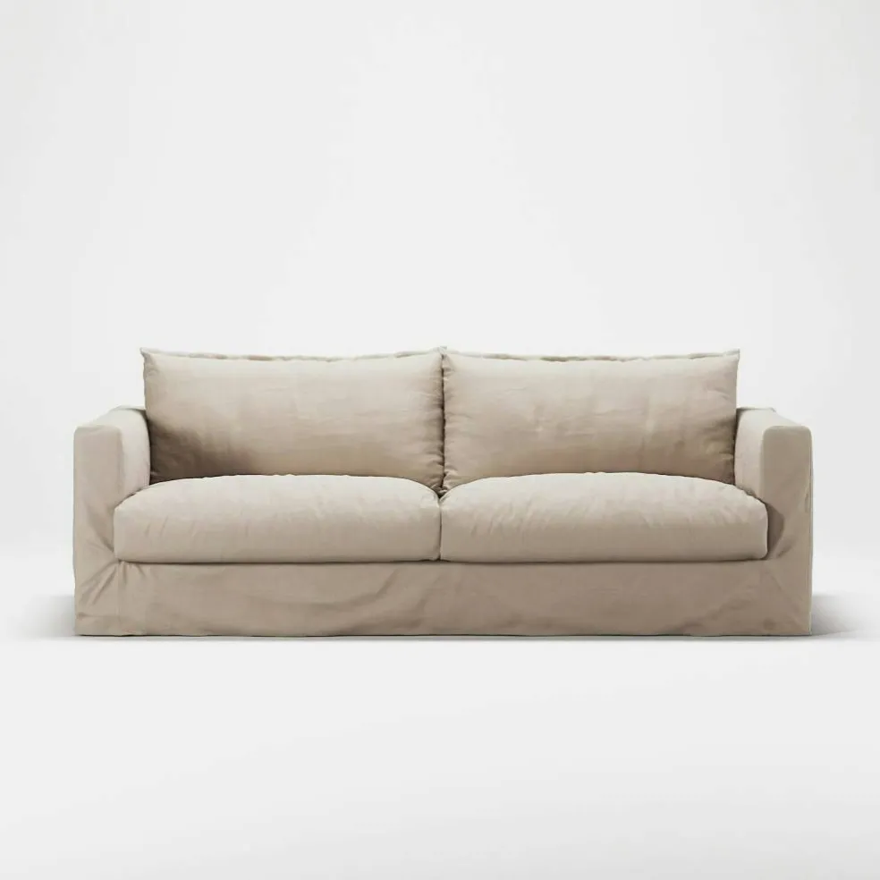 Le Grand Air Nou 3-Sitssoffa Bomull, Beige