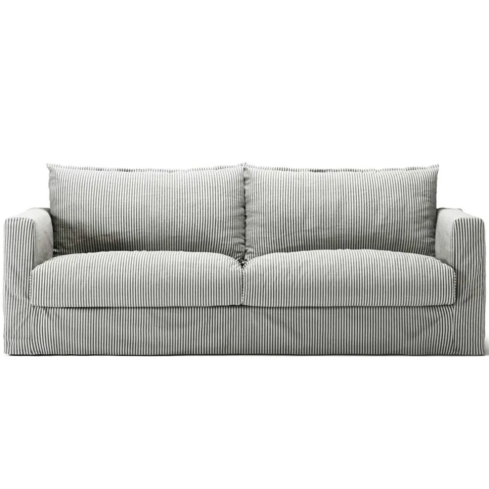 Le grand Air Nou 3-Sitssoffa Linne, Ash Stripe