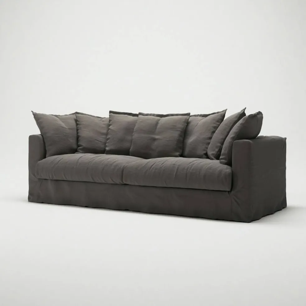 Le Grand Air 3-Sitssoffa Linne, Smokey Granite