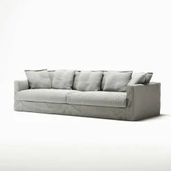 Le Grand Air 4-Sitssoffa Linne, Ash Stripe