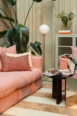 Le Grand Air 4-Sitssoffa Linne, Tender Blush