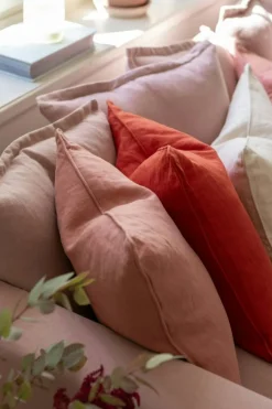 Le Grand Air 4-Sitssoffa Linne, Tender Blush