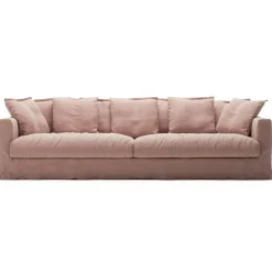 Le Grand Air 4-Sitssoffa Linne, Tender Blush