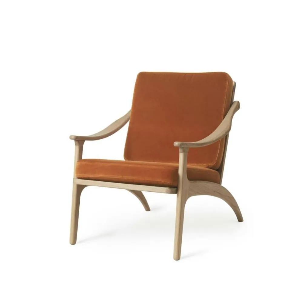 Lean Back Loungestol, Vitoljad Ek / Rusty Rose