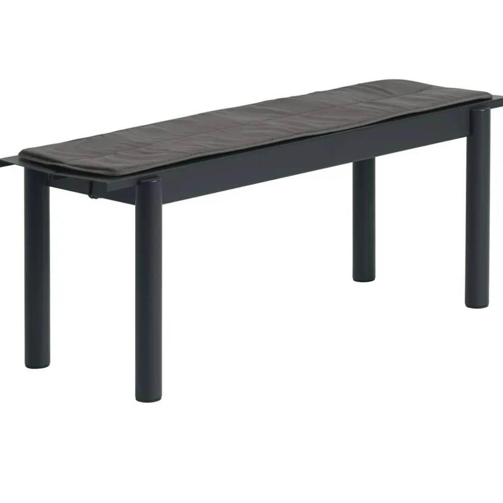 Linear Sittdyna Till Bänk 110 cm, Mörkgrå