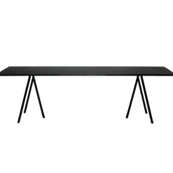 Loop Stand Bord 250 cm, Linoleum / Svart