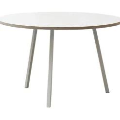Loop Stand Round Matbord Ø120 cm, Vit