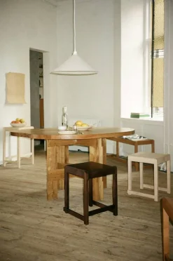 Low Stool 01 Pall, Brun