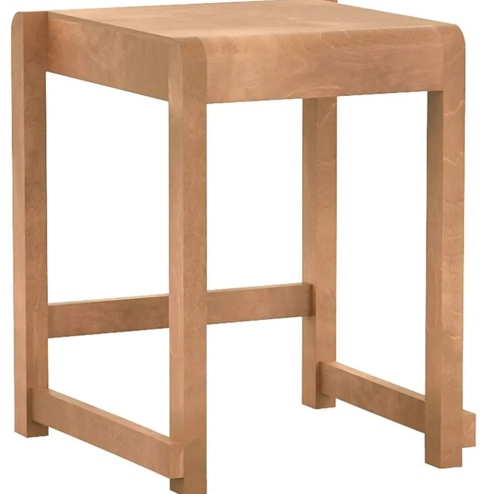 Low Stool 01 Pall, Varmbrun