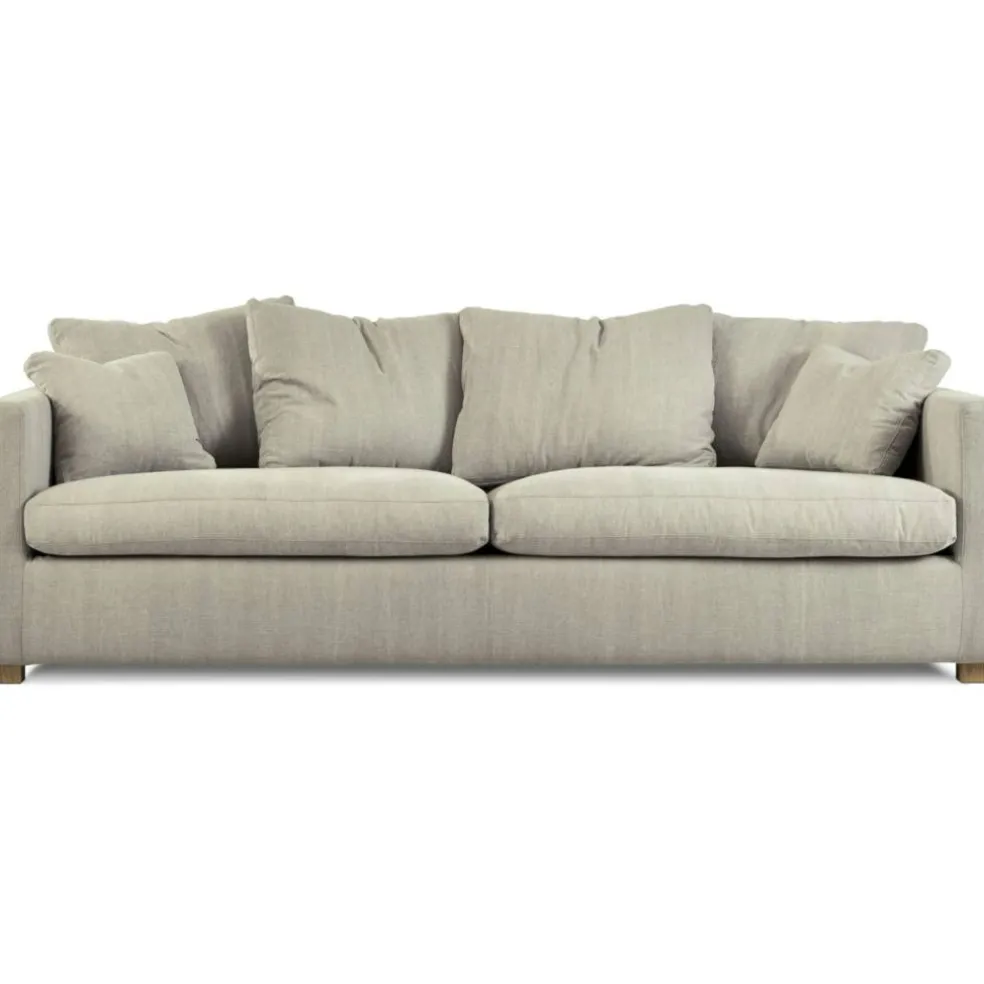 Lukas Lcv Soffa 3-Sits, Geneva Vint/ Wicker 25, Beige