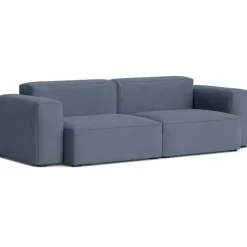 Mags Soft Low 2,5-sitssoffa Comb. 1, Linara 198 / Mörkgrå Söm