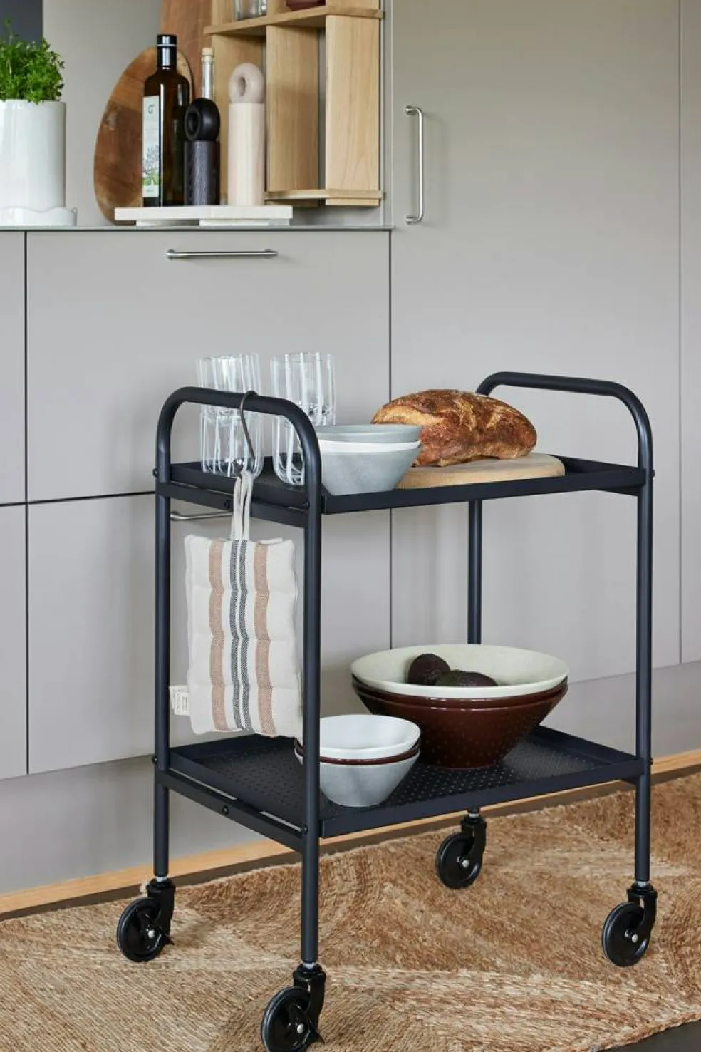 Maki Serveringsvagn Small, Svart
