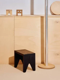 Manolito Stool Long, Black