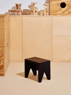 Manolito Stool Long, Black