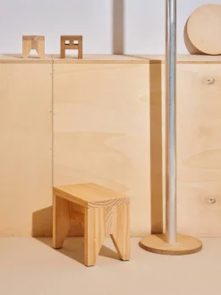 Manolito Stool Long, Natural