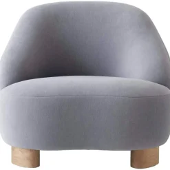 Margas LC1 Loungefåtölj, Valnöt/Gentle 133
