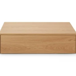 Mass Soffbord Hög Med Låda, Ek