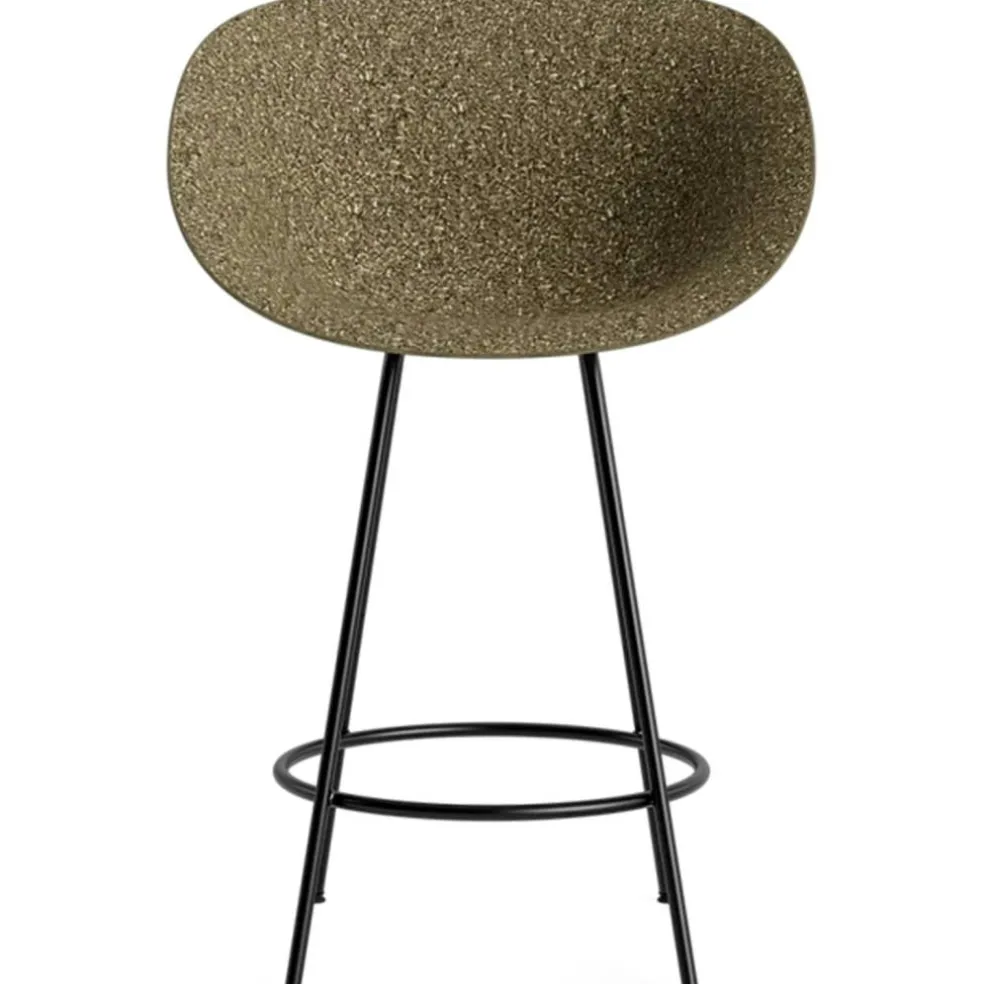 Mat Barstol Karmstol 65 cm, Seaweed / Svart