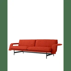 Meantime AV31 3-Sits Soffa Polerad Aluminium/Fiord 0571