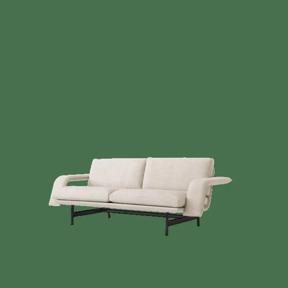 Meantime AV30 2-Sits Soffa Varm Svart/Ecriture 0210