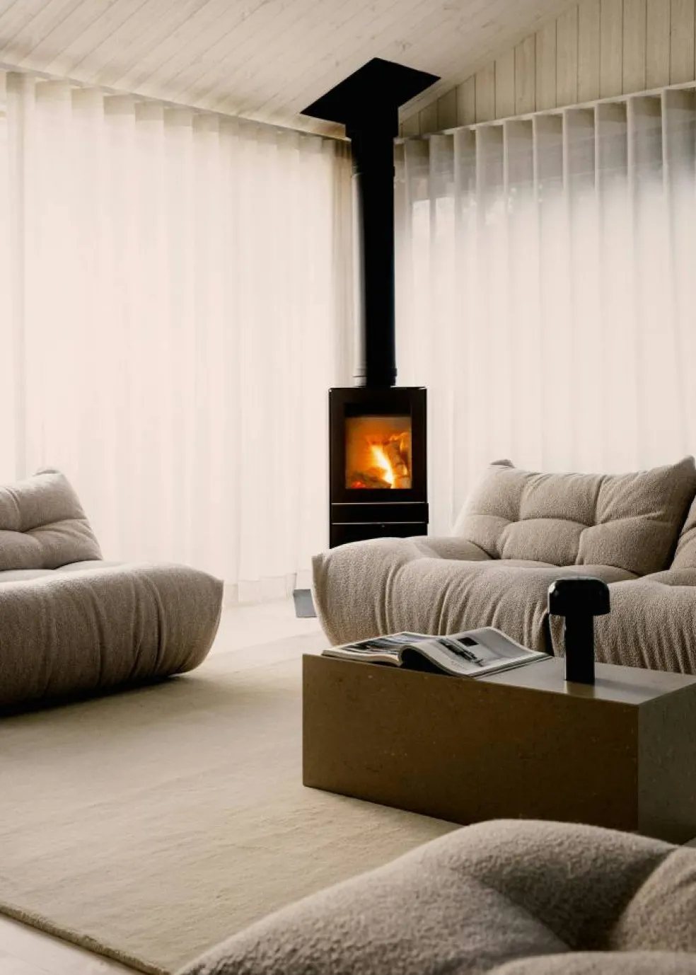 MONO Fotpall, Clay Beige