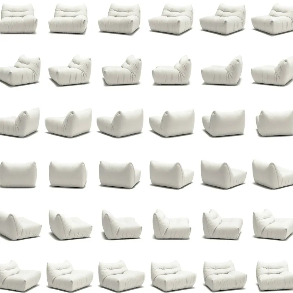 MONO Modulsoffa Höger, Steam White