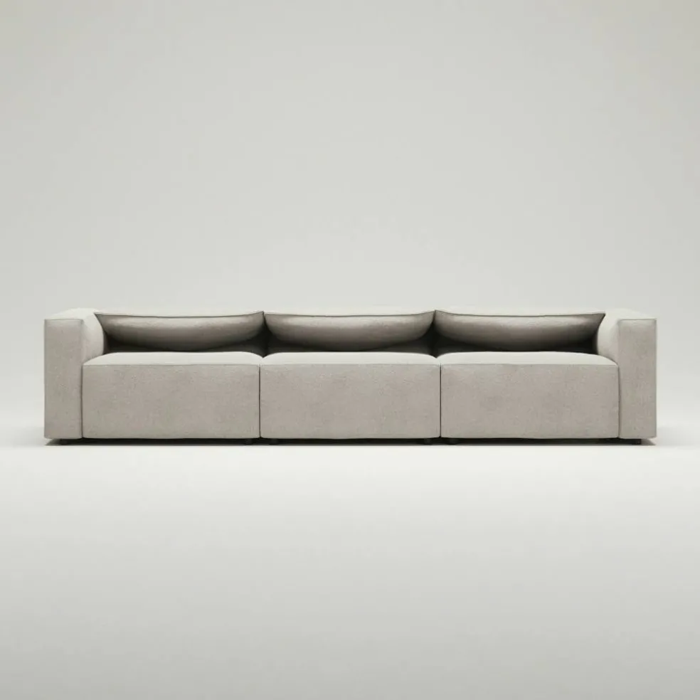 Moore 3-Sitssoffa, Plush Beige