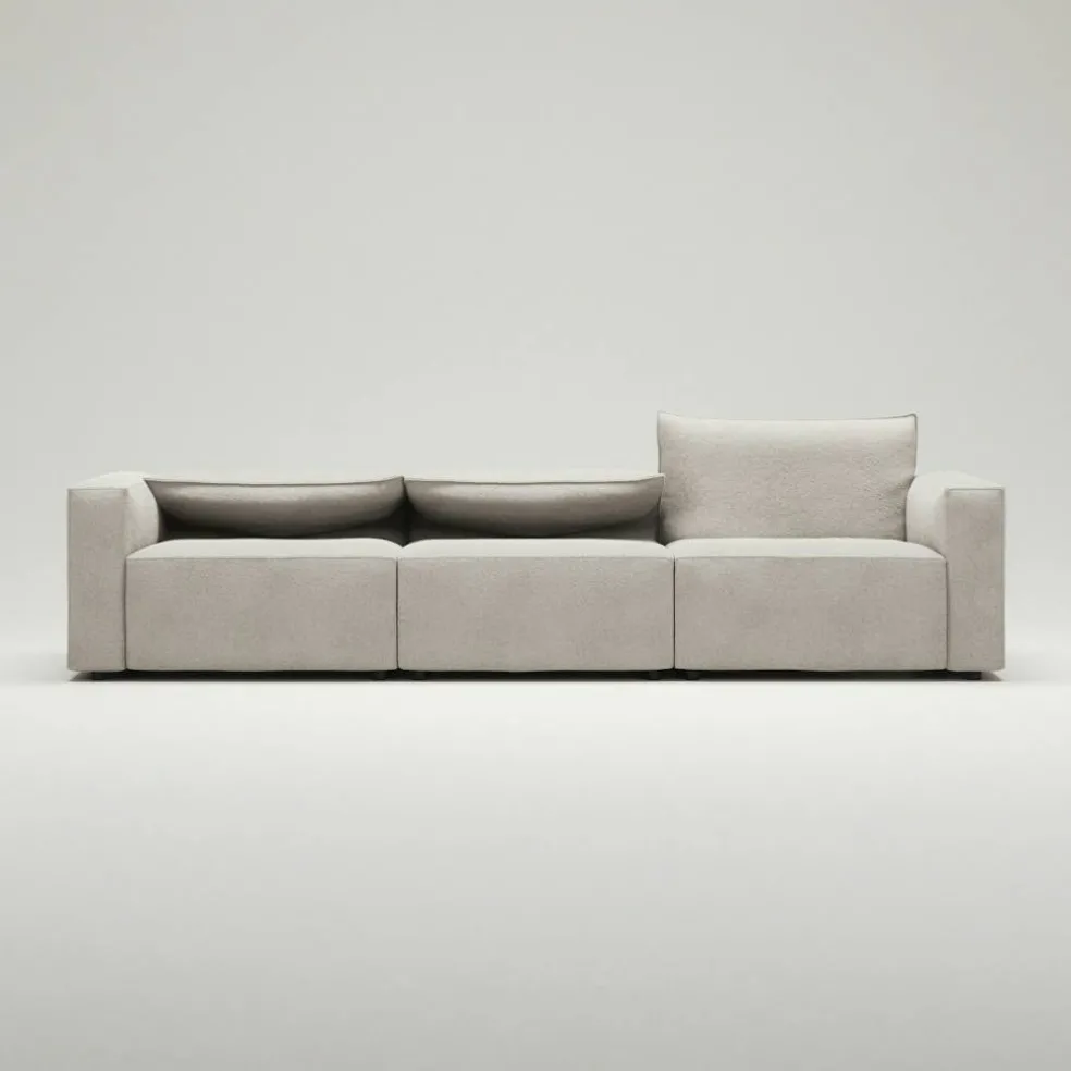 Moore 3-Sitssoffa, Plush Beige