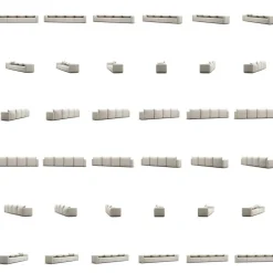 Moore 4-Sitssoffa, Plush Beige