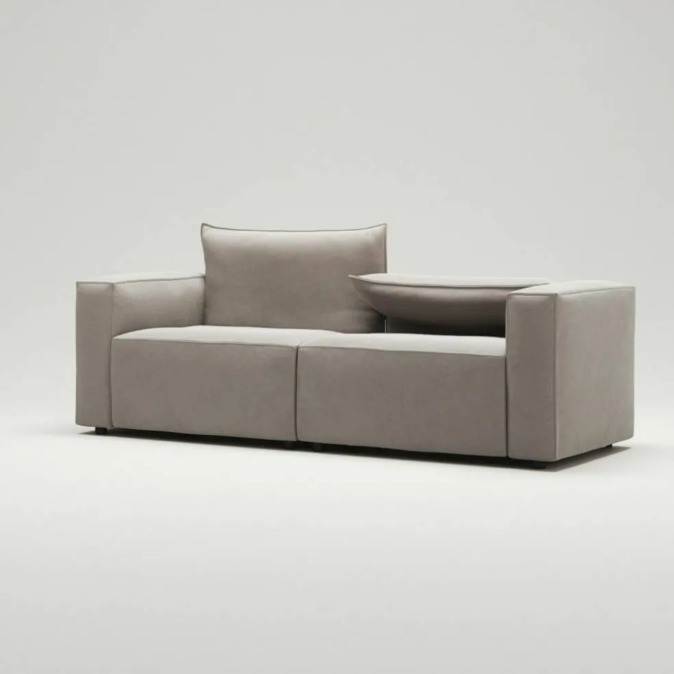 Moore 2-Sitssoffa, Sandshell Beige