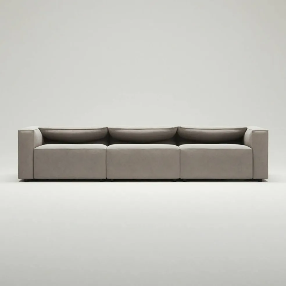 Moore 3-Sitssoffa, Sandshell Beige