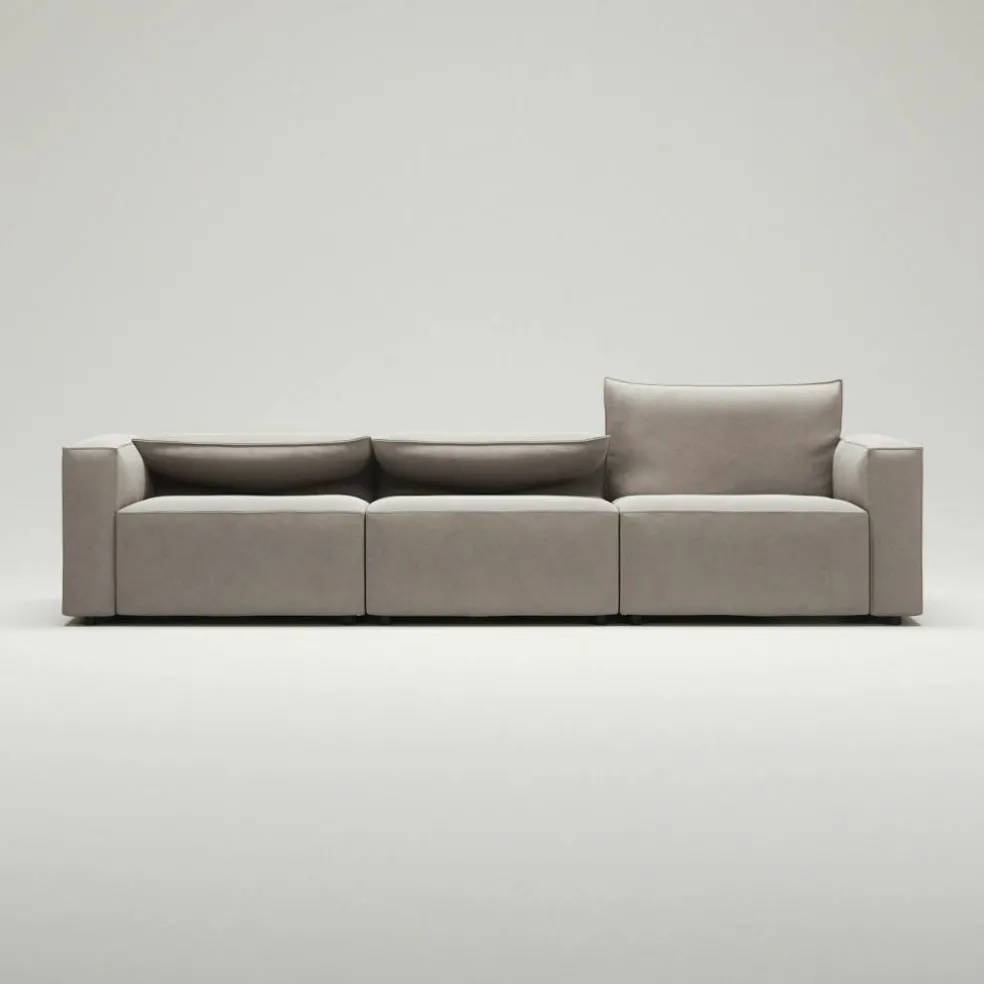 Moore 3-Sitssoffa, Sandshell Beige